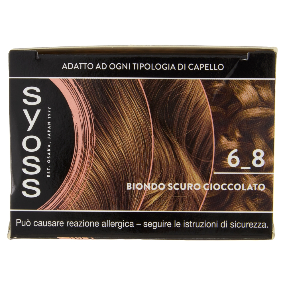 Syoss By Palette Colorazione Permanente 6_8 Biondo Scuro Cioccolato